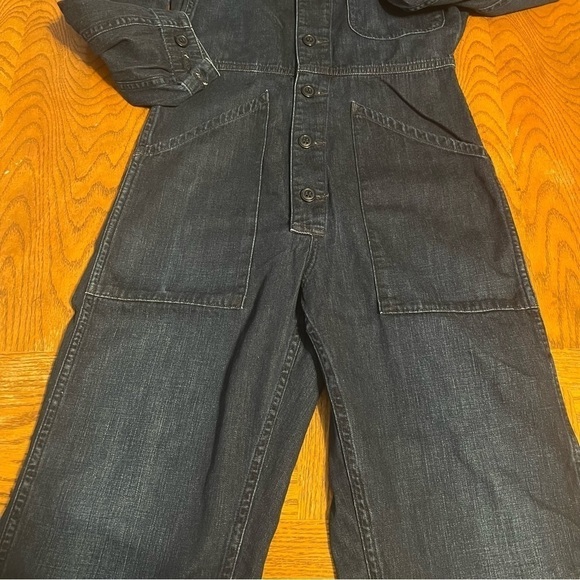 C of H Citizens of Humanity Hailey Jean Denim Utility Jumpsuit Sz XS Relaxed - Picture 6 of 15